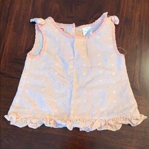 baby togs pink flower shirt